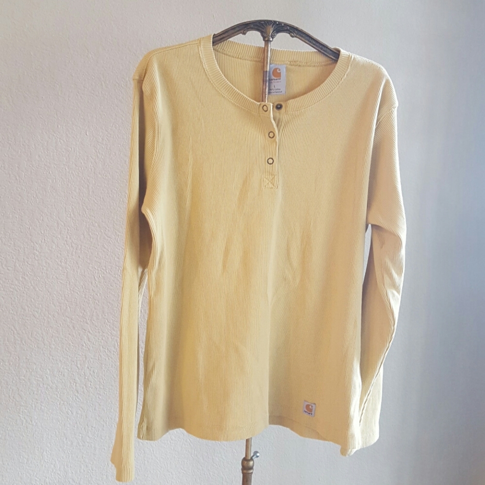 Carhartt thermal long sleeve top size lg